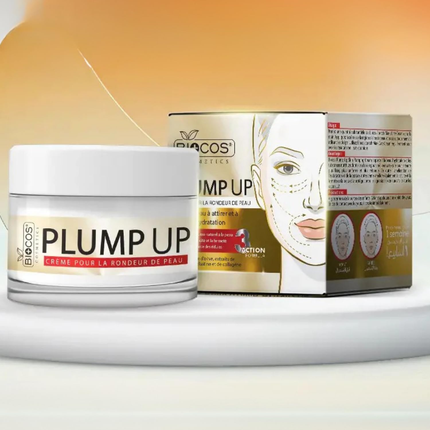 フェイスクリーム PURE SHOTS PLUMP CREAM ピュアショット クリーム